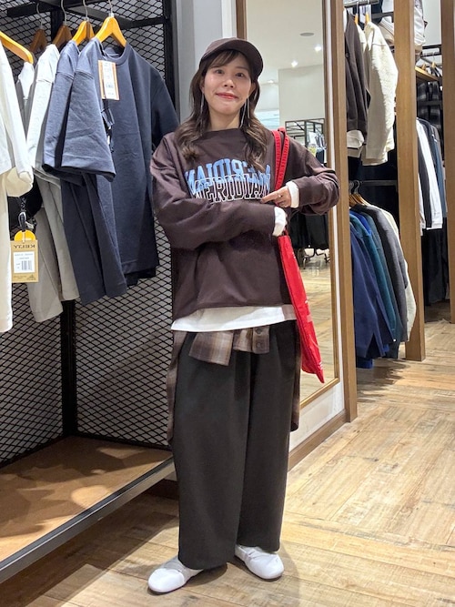 セール】イージーケアコクーンワイドパンツ/591294（その他パンツ