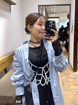「アイテム（スマホケース/カバー）」を使った、shizuruさん（レディース・149cm）の秋コーディネート