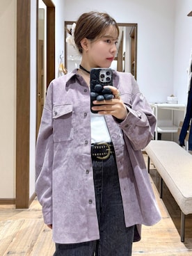 「アイテム（チョーカー）」を使った、shizuruさん（レディース・149cm）の秋コーディネート