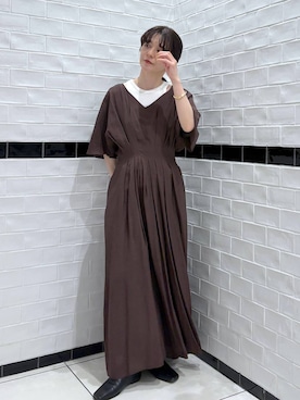 「A part by（アパートバイ）のアイテム」を使った、nakaさん（レディース・155cm）の春コーディネート