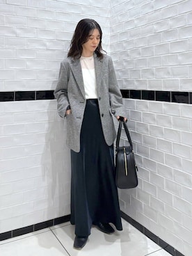 「アイテム（キャミソール）」を使った、nakaさん（レディース・155cm・40代）の秋コーディネート