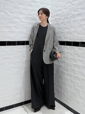 「アイテム（パンプス）」を使った、nakaさん（レディース・155cm・40代）の夏コーディネート