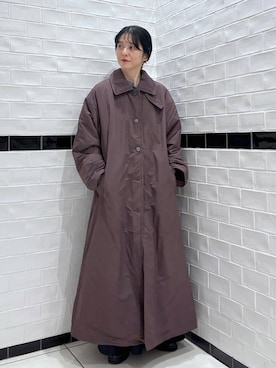 「SNAP_apart by lowrys」｜「アイテム（ジャケット/アウター）」を使った、nakaさん（レディース・155cm）の冬コーディネート