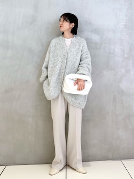 「アパートバイローリーズ」｜「アイテム（パンツ）」を使った、nakaさん（レディース・155cm）の冬コーディネート