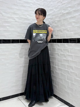 「A part by（アパートバイ）のアイテム」を使った、nakaさん（レディース・155cm）の春コーディネート