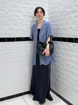 「アイテム（タンクトップ）」を使った、nakaさん（レディース・155cm・40代）の夏コーディネート