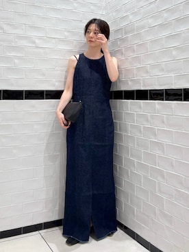 「A part by（アパートバイ）のアイテム（ワンピース/ドレス）」を使った、nakaさん（レディース・155cm）の夏コーディネート