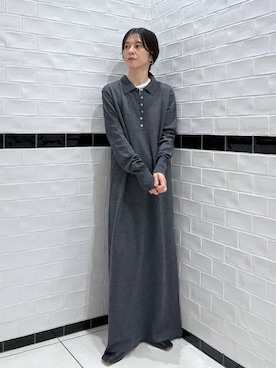 「アイテム（ワンピース/ドレス）」を使った、nakaさん（レディース・155cm・40代）の秋コーディネート