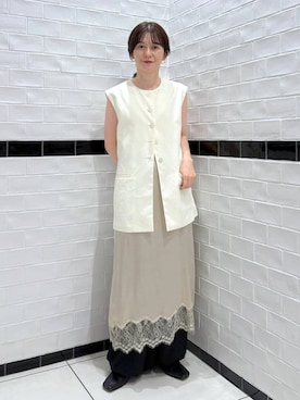 「SNAP_apart by lowrys」｜nakaさん（レディース・155cm）の夏コーディネート