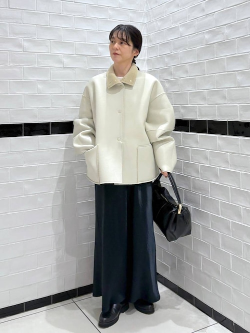 ムートンリバーブルゾン（ブルゾン）｜A part by（アパートバイ）の