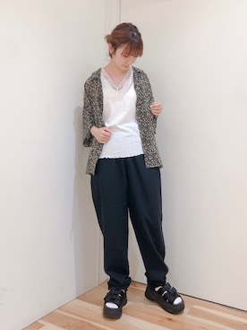 みやもとなのこさん（レディース・153cm）の夏コーディネート