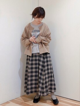 みやもとなのこさん(レディース・153cm)の秋コーディネート