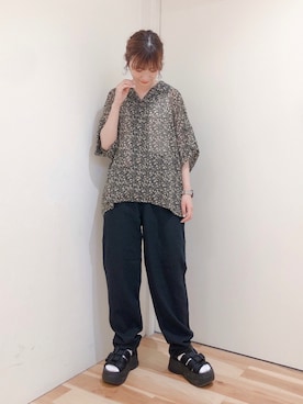 みやもとなのこさん（レディース・153cm）の夏コーディネート