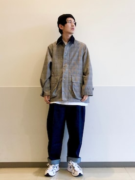 「CPCM」｜「アイテム（ブルゾン）」を使った、RYOSUKEさん（メンズ・171cm）の秋コーディネート