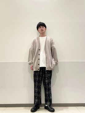 「CPCM（シーピーシーエム）のアイテム（スリッポン）」を使った、RYOSUKEさん（メンズ・171cm）の夏コーディネート