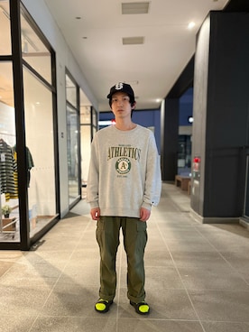「CPCM」｜「アイテム（キャップ）」を使った、RYOSUKEさん（メンズ・171cm）の春コーディネート