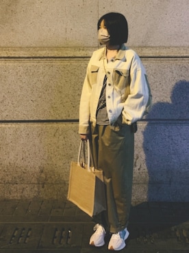 「Hissoのアイテム」を使った、AU ‘s fit of todayさん（レディース・160cm）の秋コーディネート