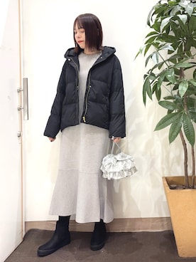 むなかたさん（レディース・159cm）の秋コーディネート