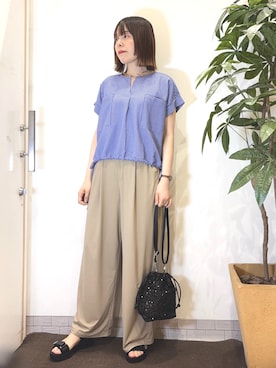 むなかたさん(レディース・159cm)の夏コーディネート
