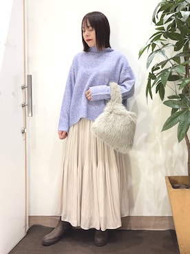 むなかたさん(レディース・159cm)の冬コーディネート