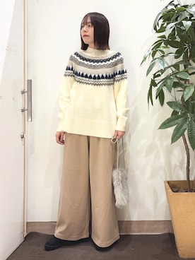 むなかたさん（レディース・159cm）の冬コーディネート