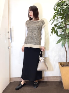 むなかたさん（レディース・159cm）の秋コーディネート