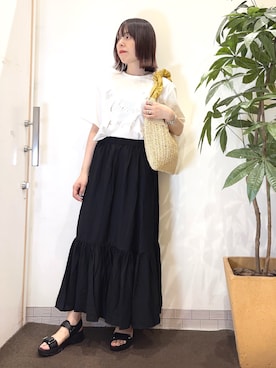 むなかたさん（レディース・159cm）の夏コーディネート