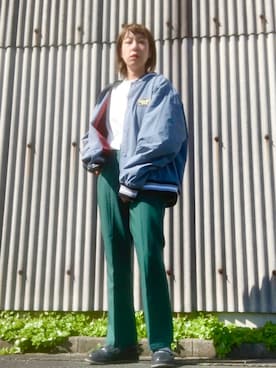 Right On ライトオンのメンズコーディネート Zozotown カラー ブルー ネイビー 青色系