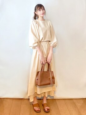 まお♡さん（レディース・163cm）の夏コーディネート