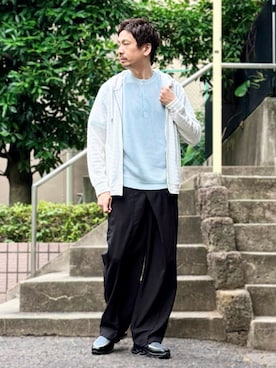 「ABAHOUSE（アバハウス）のアイテム」を使った、OMIさん（メンズ・180cm）の夏コーディネート