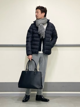 「Pyrenex（ピレネックス）のアイテム（ジャケット/アウター）」を使った、OMIさん（メンズ・180cm）の秋コーディネート