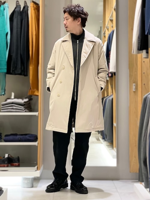 スタンドカラーコート　ABAHOUSE アバハウス（ABAHOUSE）/【M−65】スタンドカラー モッズコート