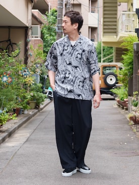 OMIさん(メンズ・180cm)の夏コーディネート