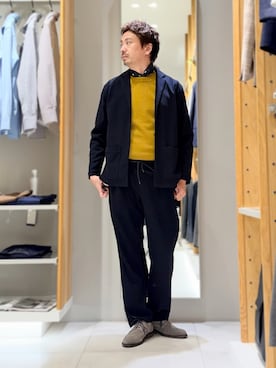 OMIさん（メンズ・180cm）の秋コーディネート