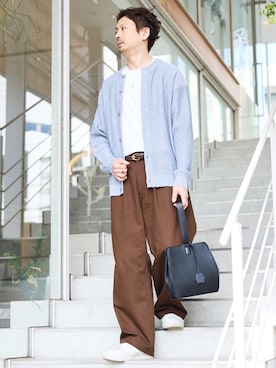 OMIさん（メンズ・180cm）の春コーディネート