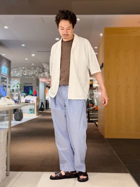 OMIさん（メンズ・180cm）の夏コーディネート