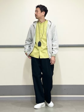 「アイテム（その他小物）」を使った、OMIさん（メンズ・180cm）の秋コーディネート