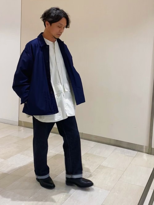 BLURHMS そこはかとない ブラームス モールスキンアノラックパーカー