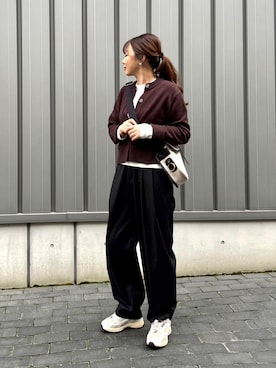 kaco…＊さん（レディース・160cm）の冬コーディネート