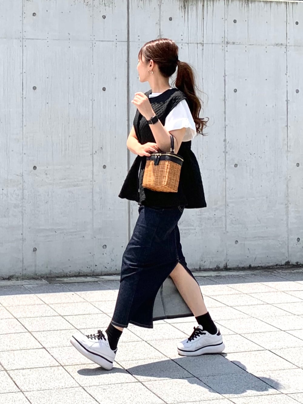 キャナルジーン♡完売キルティングベスト kaco…＊｜coca（coca）のベストを使ったコーディネート - WEAR