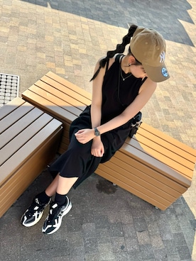 「アイテム（アナログ腕時計）」を使った、kaco…＊さん（レディース・151cm）の夏コーディネート