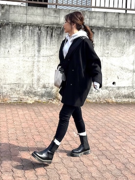 「JOURNAL STANDARD（ジャーナルスタンダード）のアイテム」を使った、kaco…＊さん（レディース・161cm）の冬コーディネート