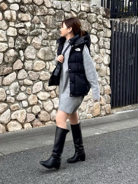 「SLY（スライ）のアイテム」を使った、kaco…＊さん（レディース・160cm）の冬コーディネート