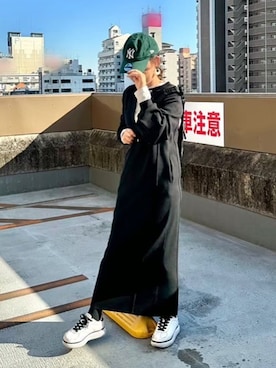 「ADAM ET ROPE'（アダムエロペ）のアイテム」を使った、kaco…＊さん（レディース・160cm）の秋コーディネート