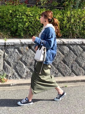 kaco…＊さん（レディース・160cm）の春コーディネート