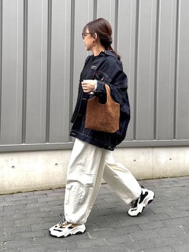 「Ungrid（アングリッド）のアイテム」を使った、kaco…＊さん（レディース・160cm）の春コーディネート