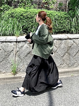 「アイテム（ピアス（両耳用））」を使った、kaco…＊さん（レディース・160cm）の秋コーディネート
