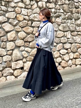 「アイテム（レッグウェア）」を使った、kaco…＊さん（レディース・160cm）の秋コーディネート