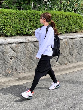 「Champion（チャンピオン）のアイテム」を使った、kaco…＊さん（レディース・160cm）の秋コーディネート
