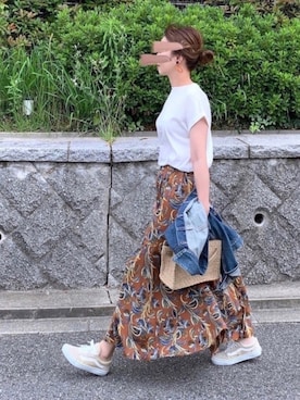 kaco…＊さん（レディース・160cm）の春コーディネート